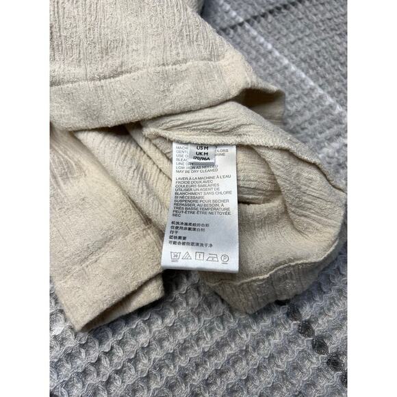 Free People Clementine Linen Blend Mini Dress Coastal Cowgirl Boho Chic Resort - Picture 8 of 9